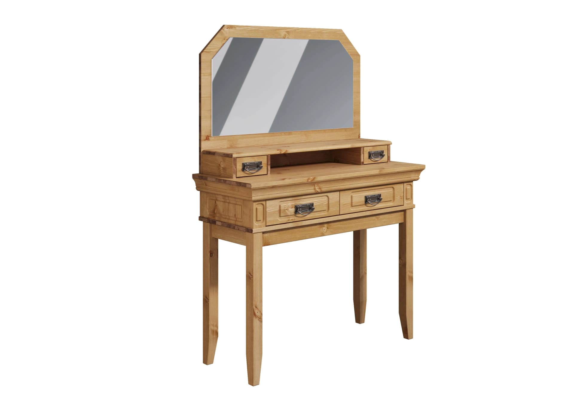 OTTO HOME Schminktisch Vinales Kiefer Beige mit Spiegel