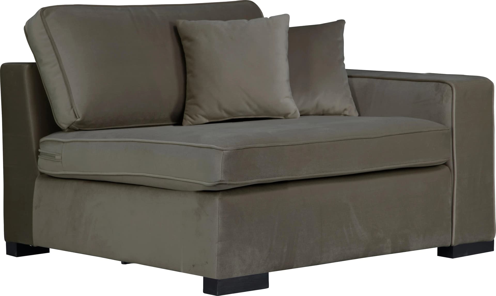 Home Affaire Sofaelement Skara Grau Samtoptik Modul