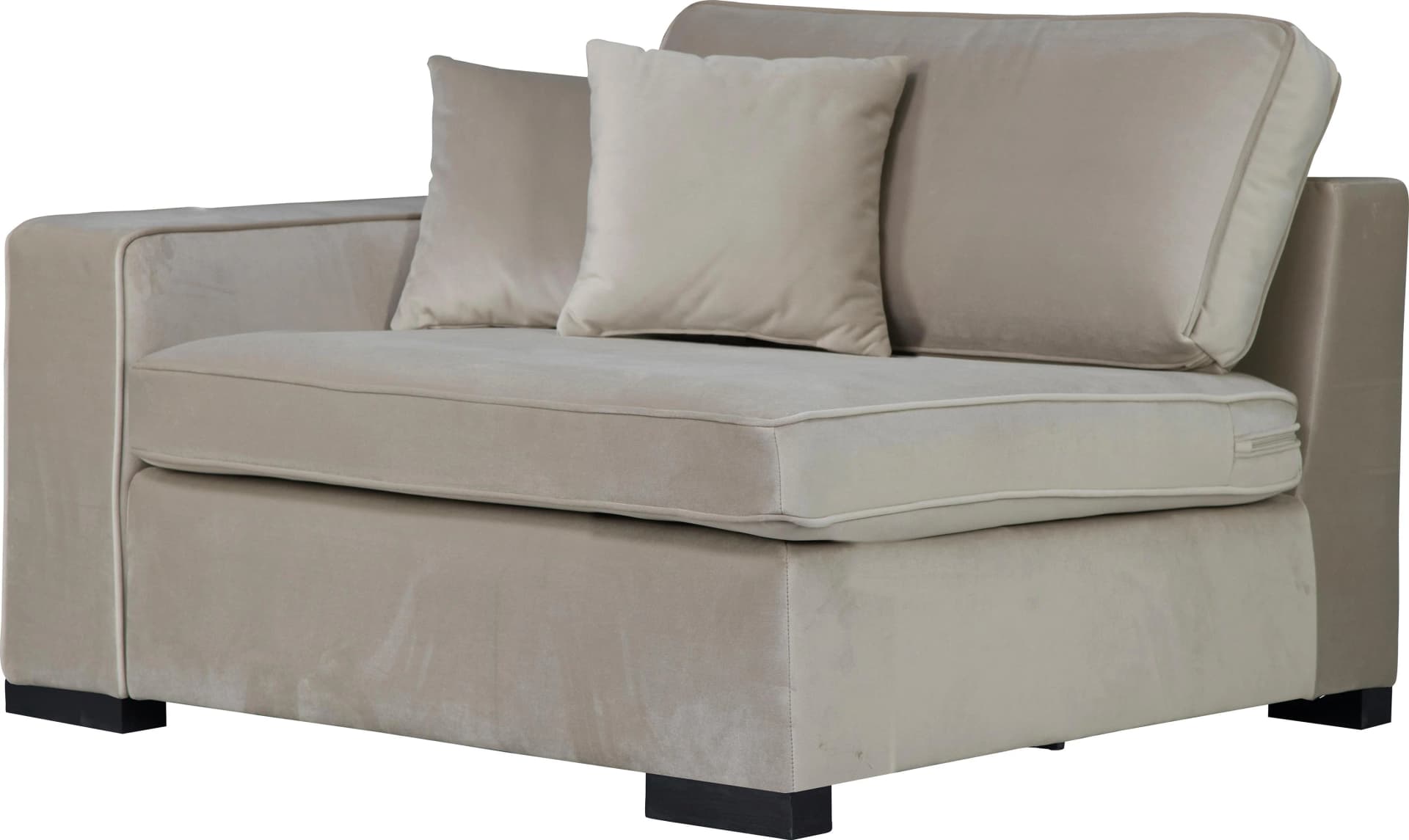 Home Affaire Skara Sofaelement Beige Samtoptik Modul
