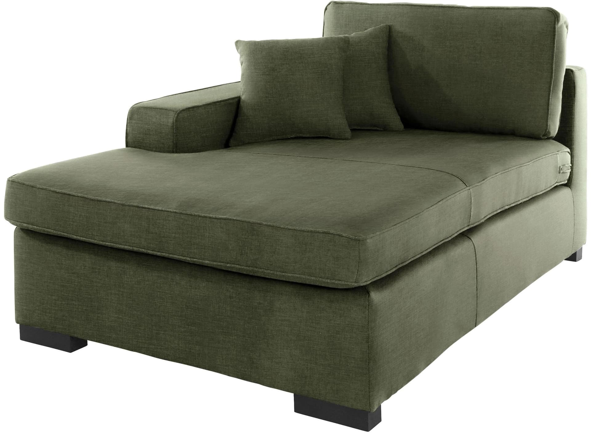 Home Affaire Skara Sofaelement Grün Samtvelours Modul