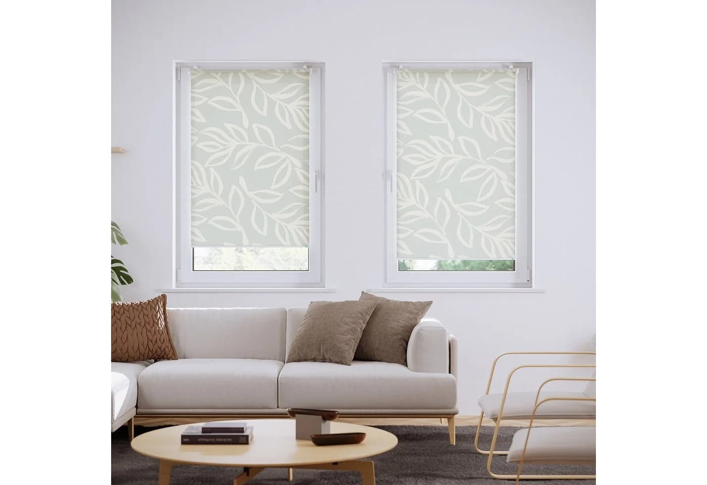 Roomy Rollo Botanica Sabio Polyester Klemmbar Anschraubbar