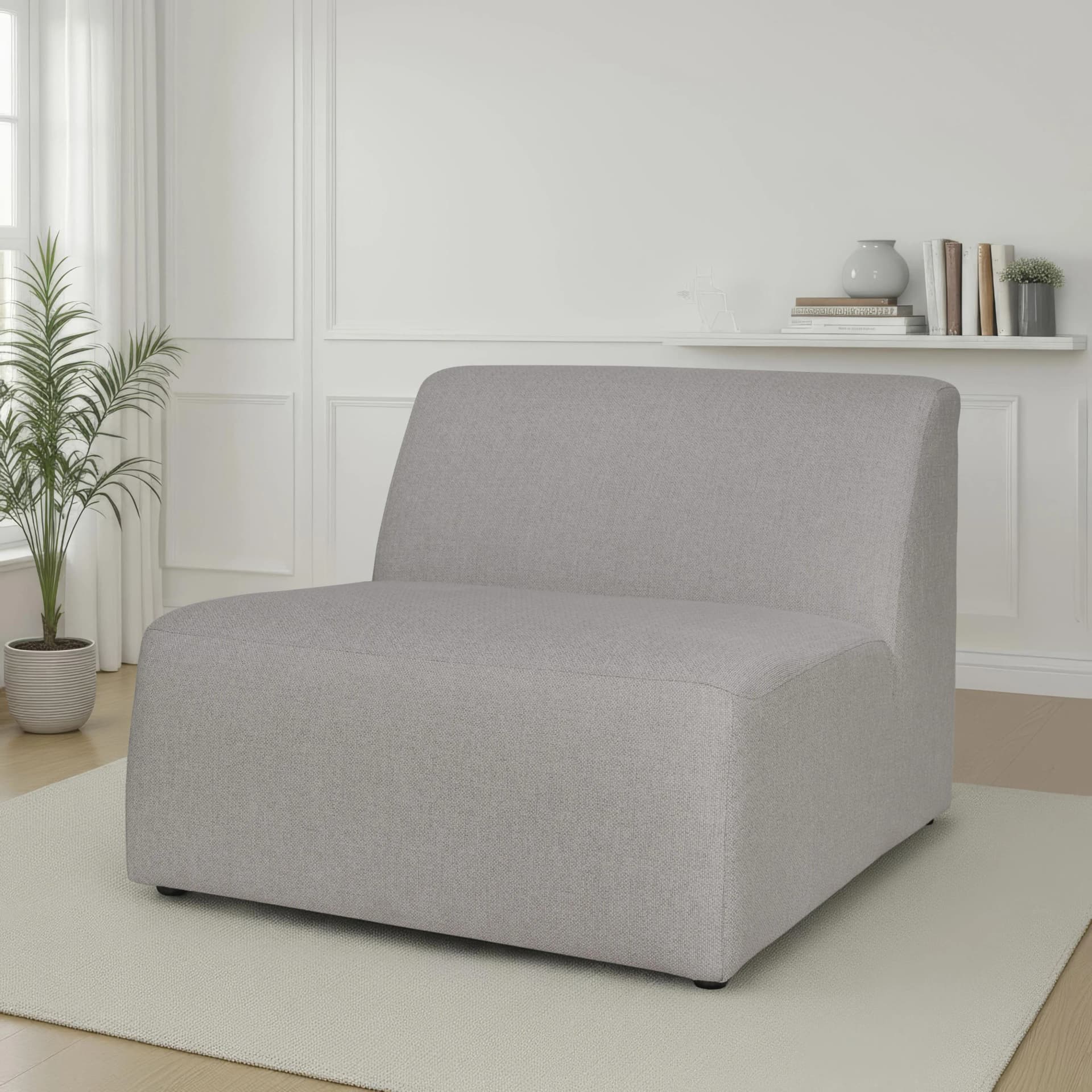 Sofa-Mittelelement OTTO HOME Koa, Sofamodul, passend zur Serie KOA, grau
