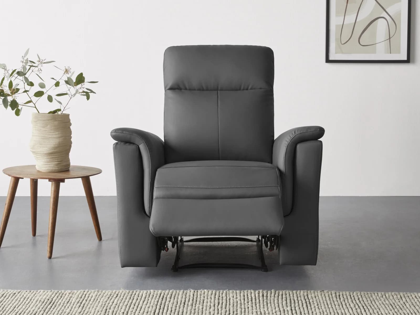 HOME AFFAIRE Relaxsessel Southbrook Grau mit Relaxfunktion