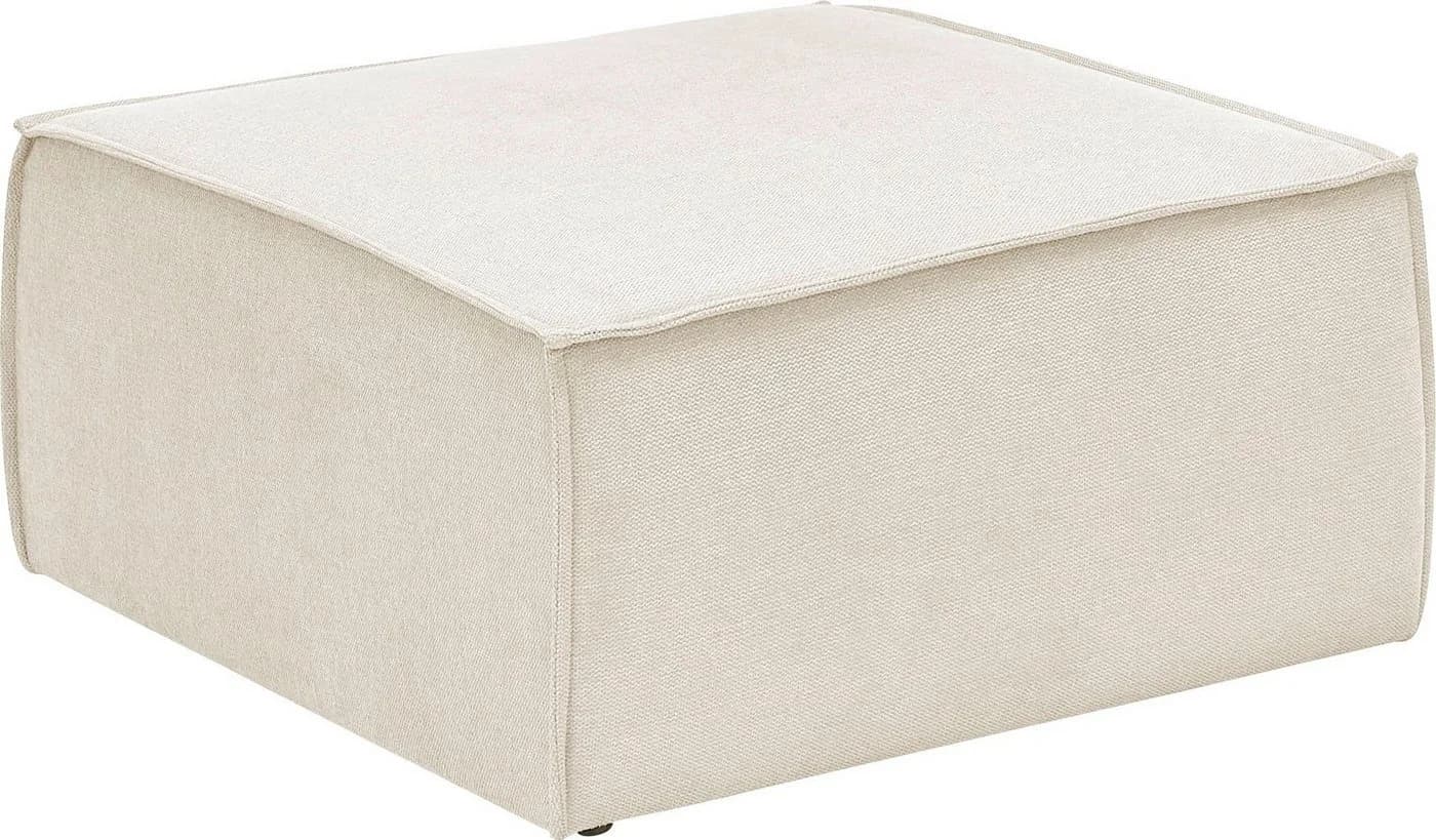 Hocker OTTO HOME Finnley Bouclé Polsterhocker Creme