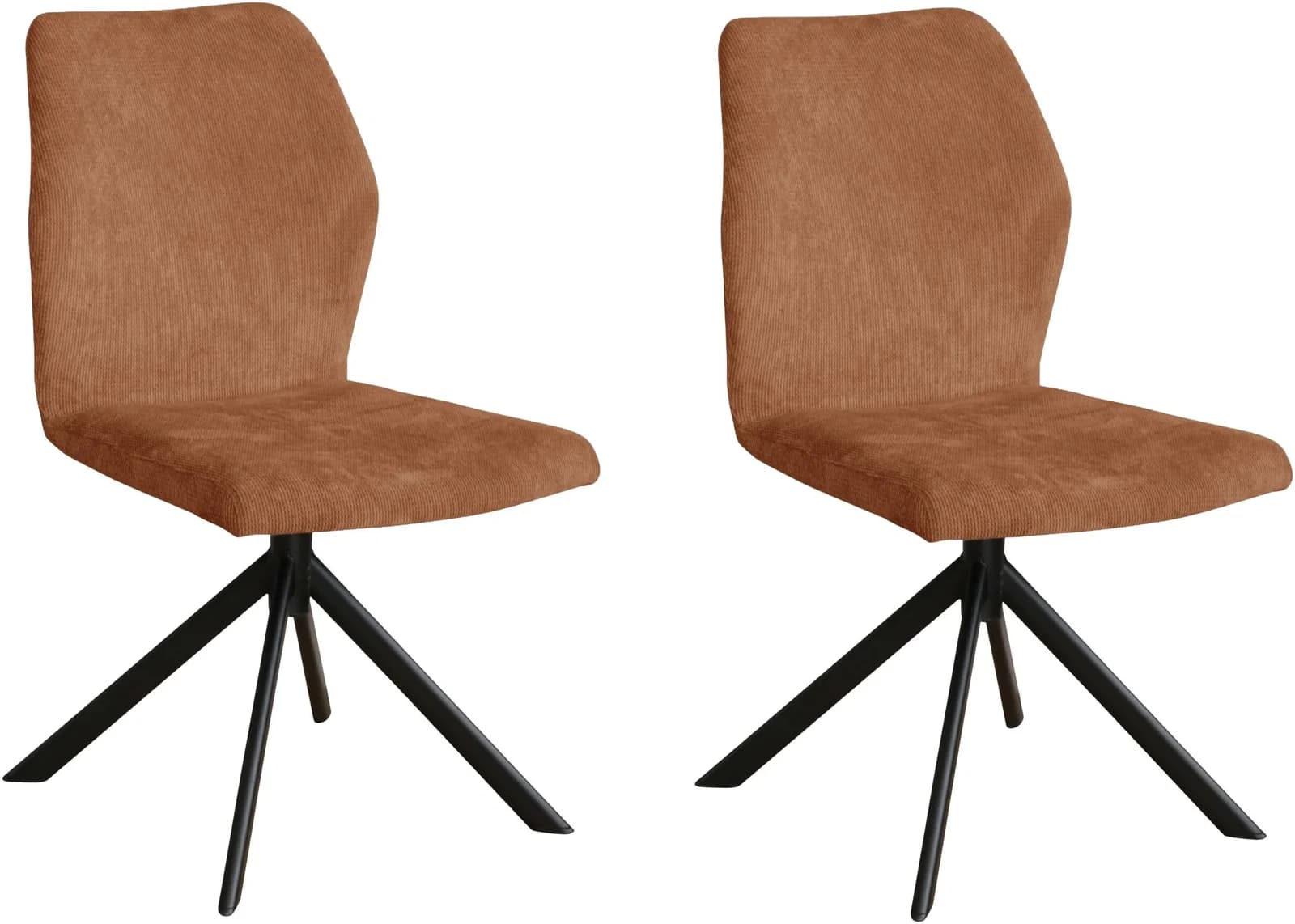 Landhausstühle aus Metall, Polyester und Sperrholz