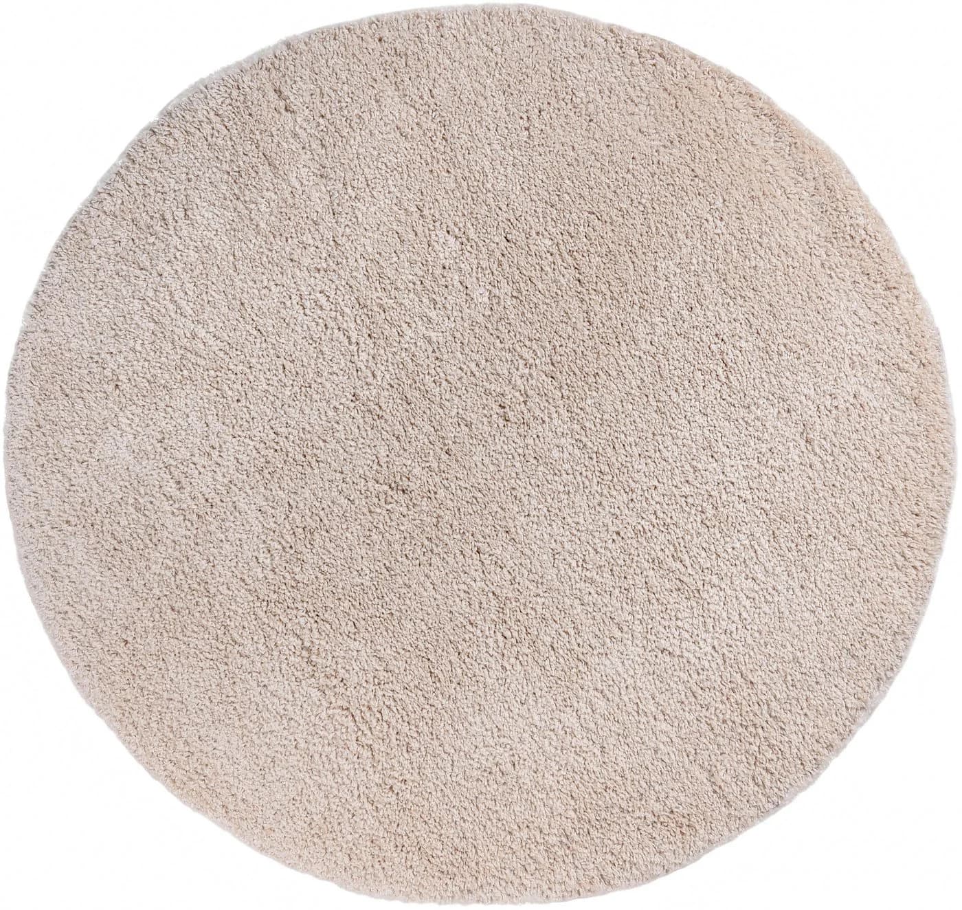 Teppich OTTO HOME Shaggy 30 Rund Beige Sand 140cm
