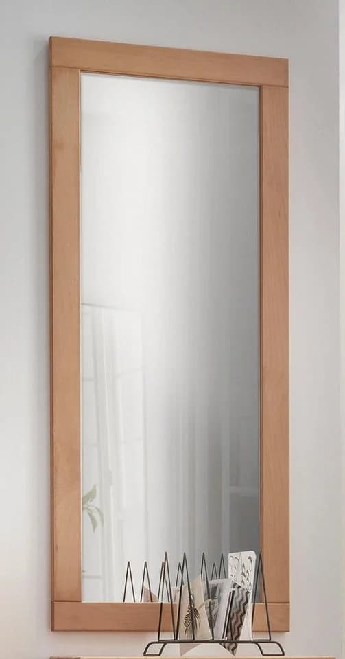HOME AFFAIRE Wandspiegel Dura Massivholz Wildeiche Braun