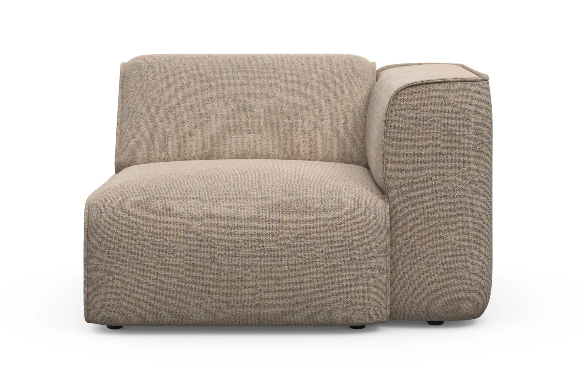 OTTO HOME Sessel Eckelement Taupe Grau 100% Polyester