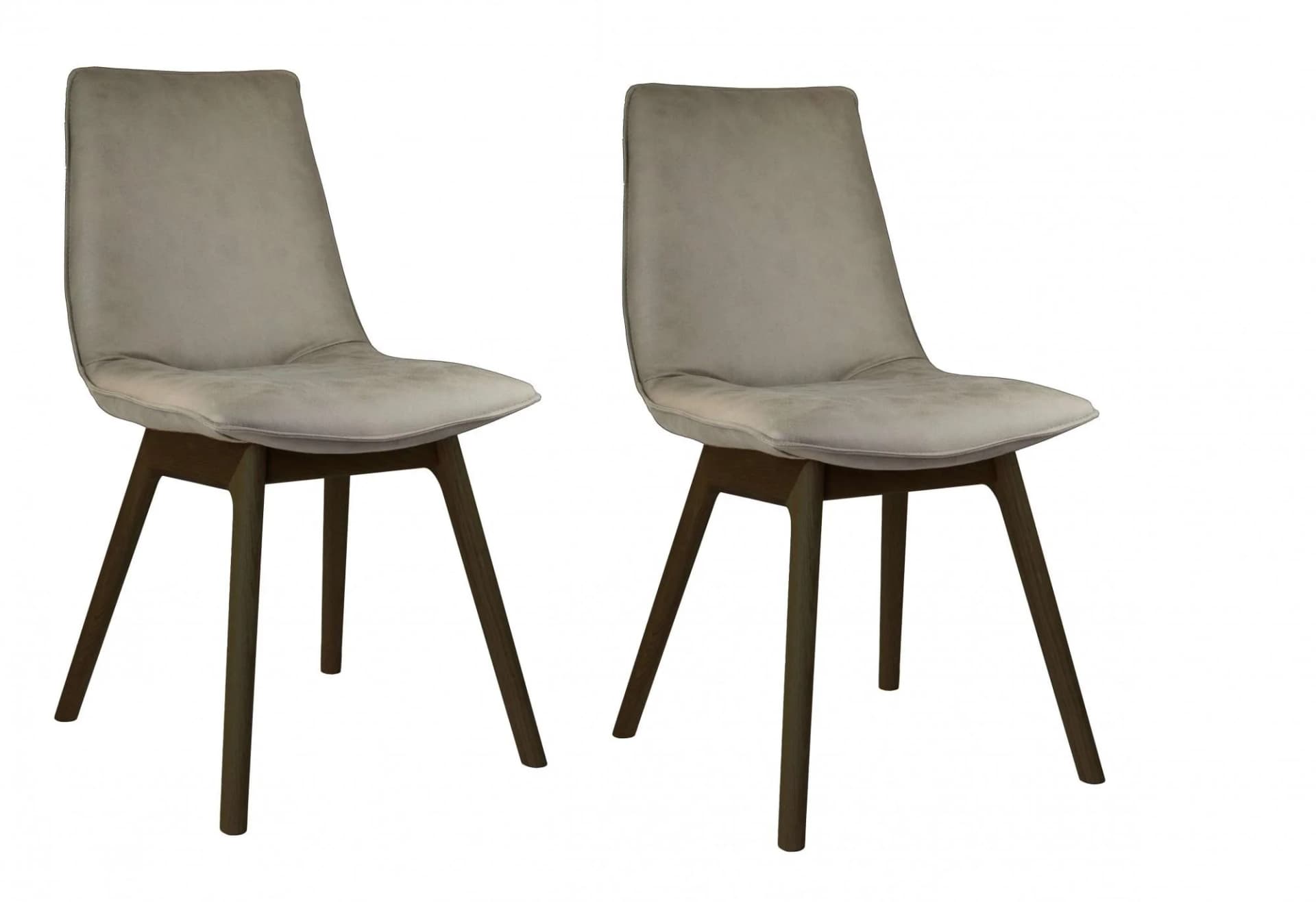 OTTO HOME Ramon Esszimmerstuhl Grau Trelew Buche Wenge