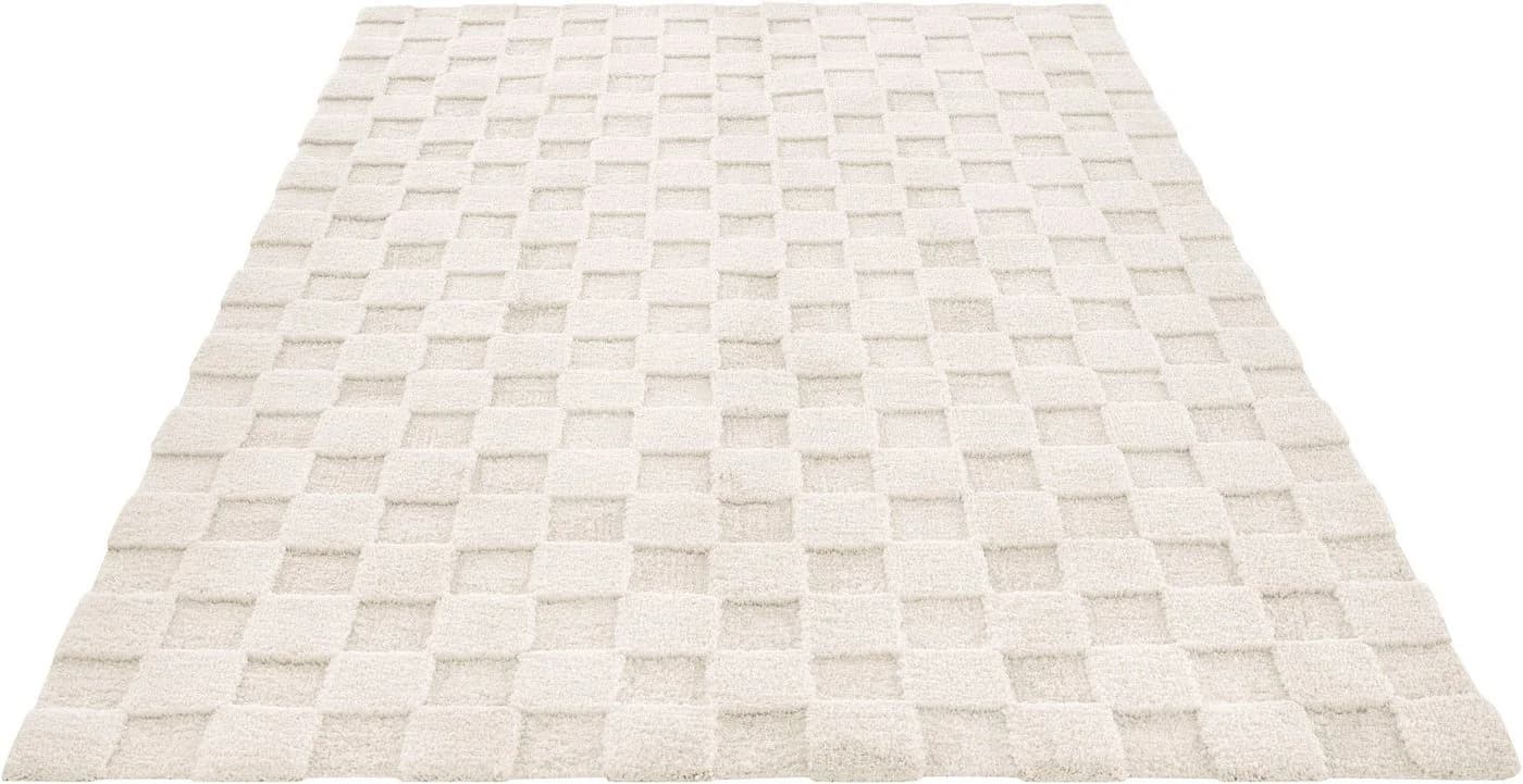 LeGer Home Esmé Teppich Hochflor Uni Beige 240x320cm