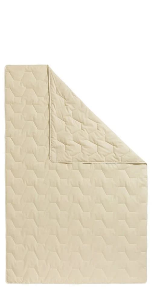 OTTO HOME Naturfaserbettdecke 100% Baumwolle Beige 4-Jahreszeiten