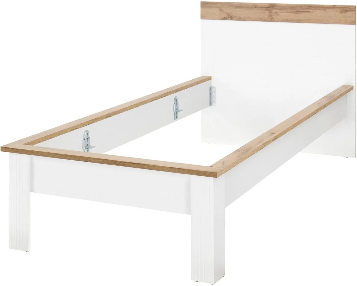 OTTO HOME WESTMINSTER Bett Landhausstil Weiß Pinie Eiche