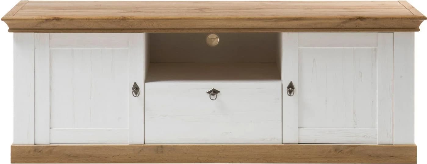 Home affaire Lowboard Cremona Bicolor Landhausstil