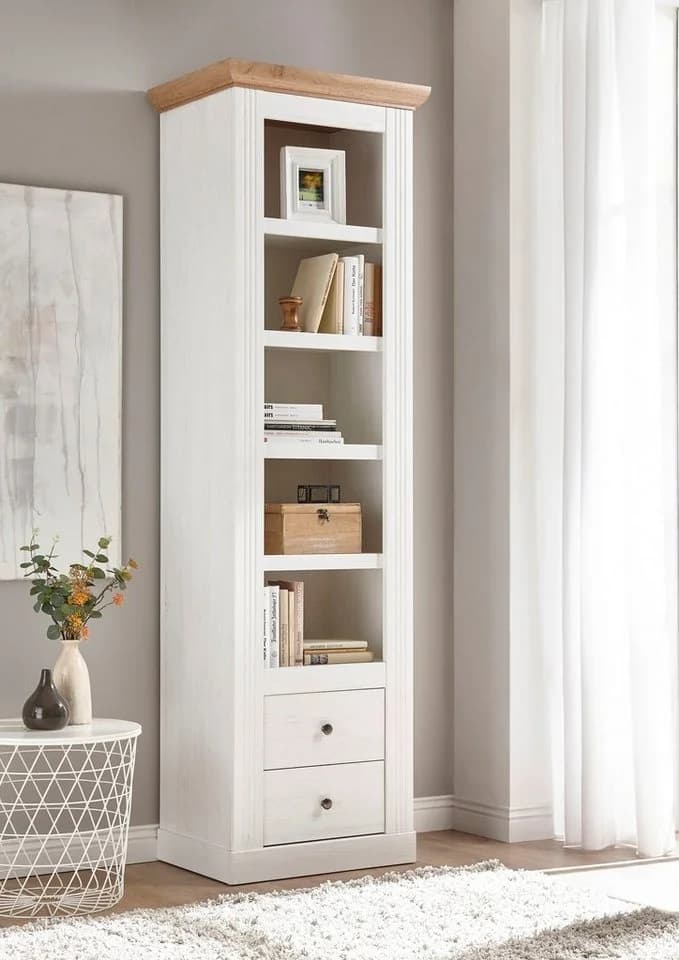 Regal OTTO HOME Westminster S Weiß Landhausstil FSC