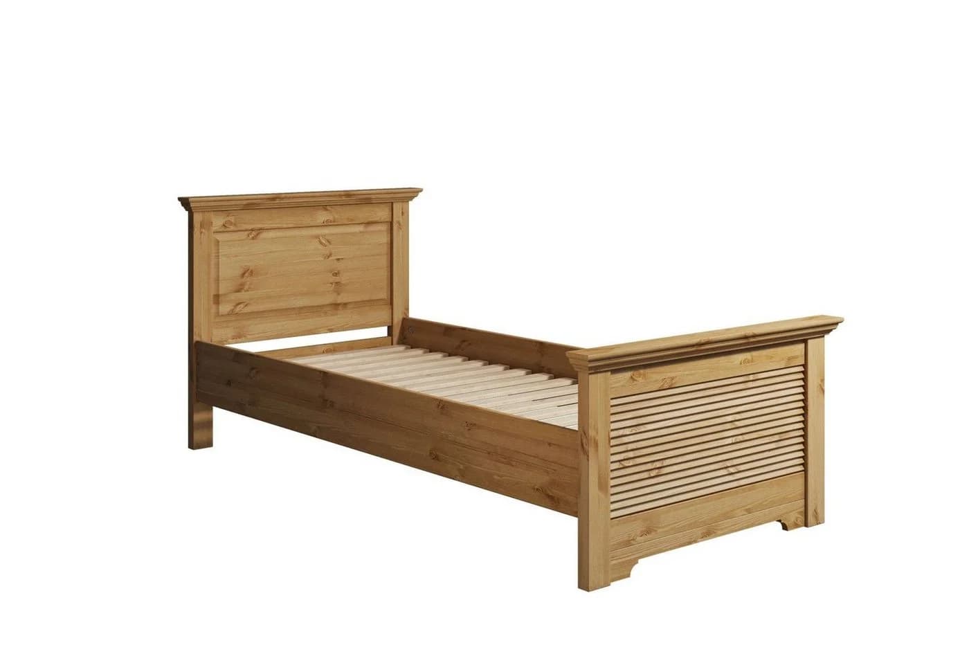 OTTO HOME Bett Rauna Landhausstil Kieferholz Natur
