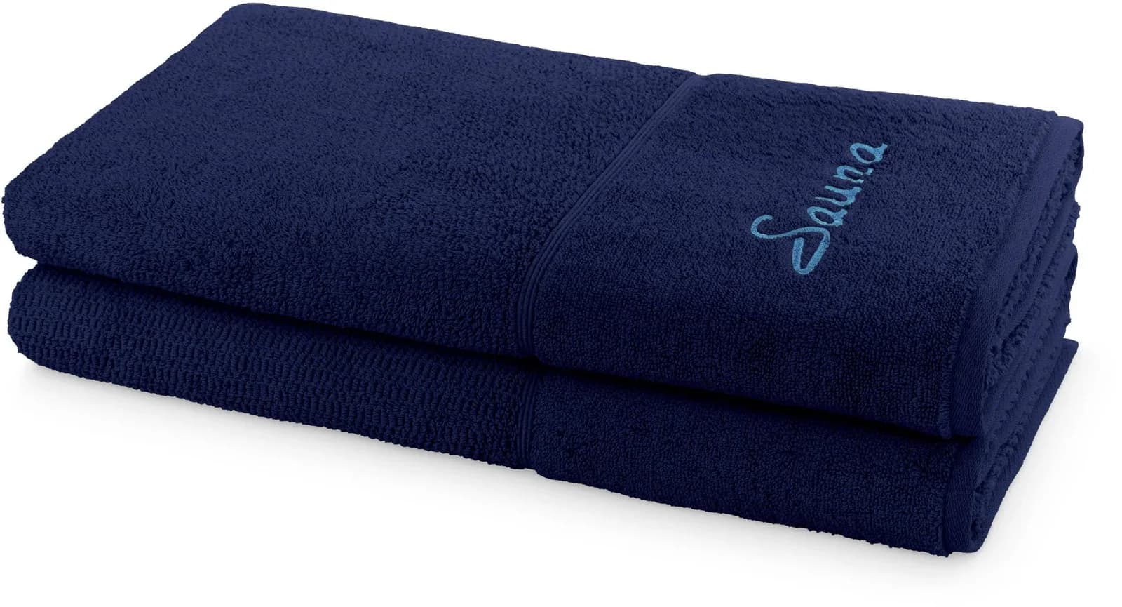 MÖVE FOR FROTTANA Saunatuch Deep Sea 100% Baumwolle Walkfrottier