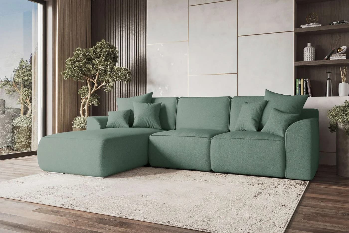 99rooms Ecksofa Gusto L-Form Sofa mit abnehmbaren Kissen