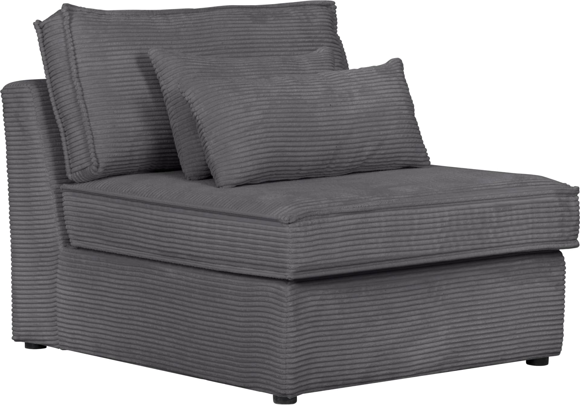 OTTO HOME Florid Sofa-Mittelelement Grau Modulsofa