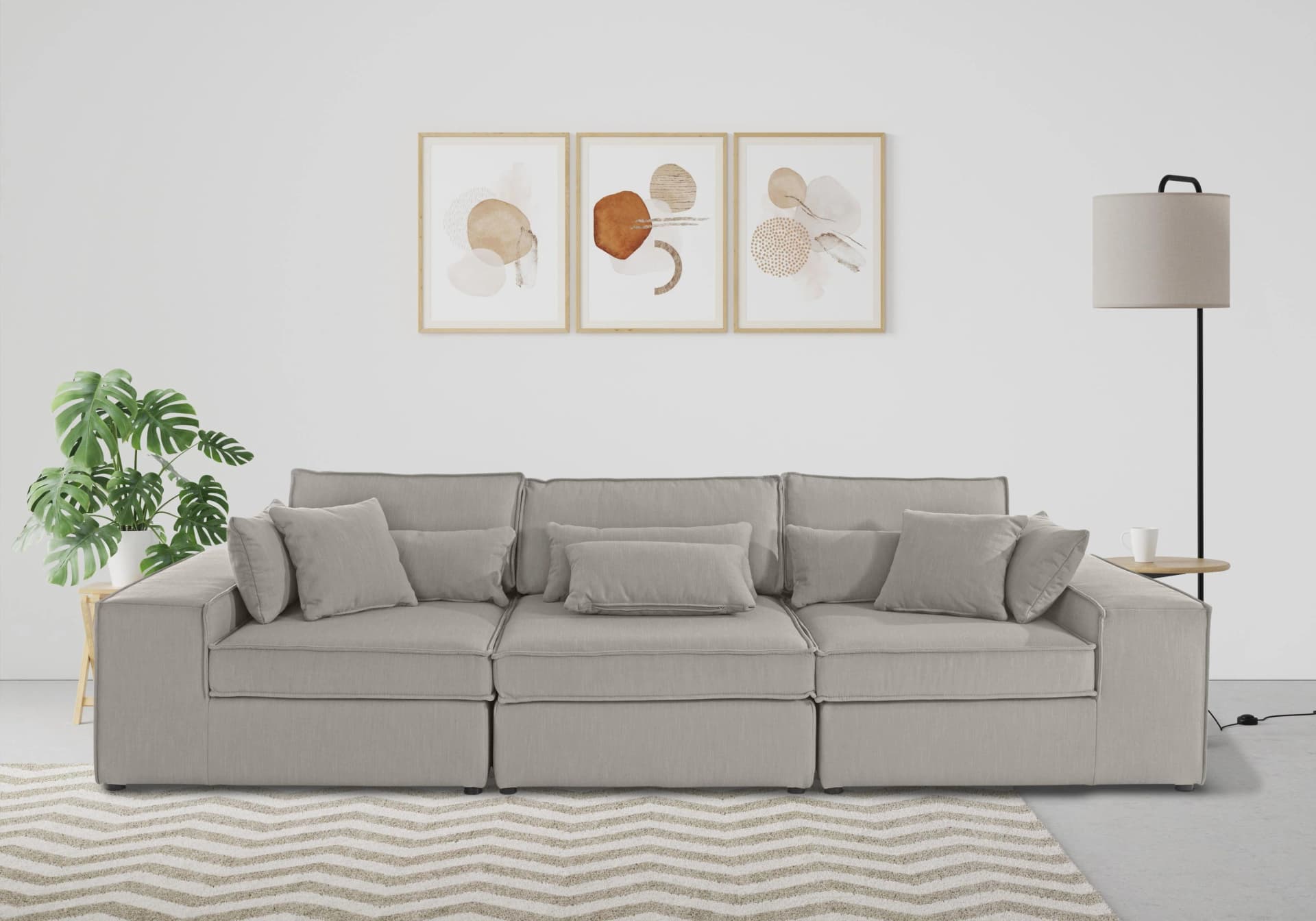 OTTO HOME Florid 3-Sitzer Sofa Beige Modul