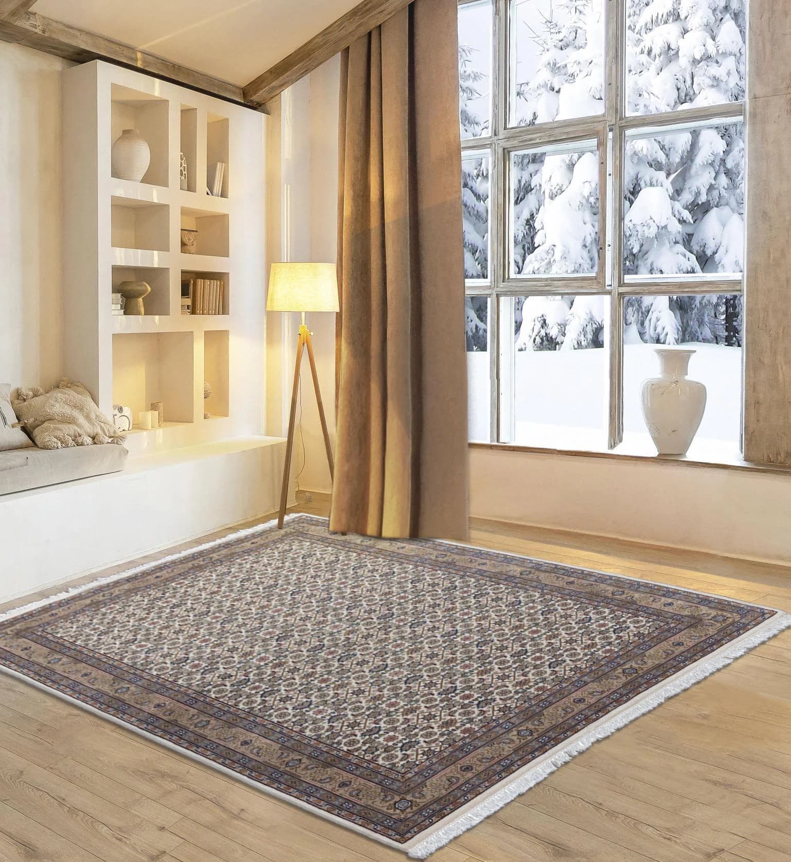 Orientteppich OTTO HOME BH Oriantal Cream Braun Handgeknüpft