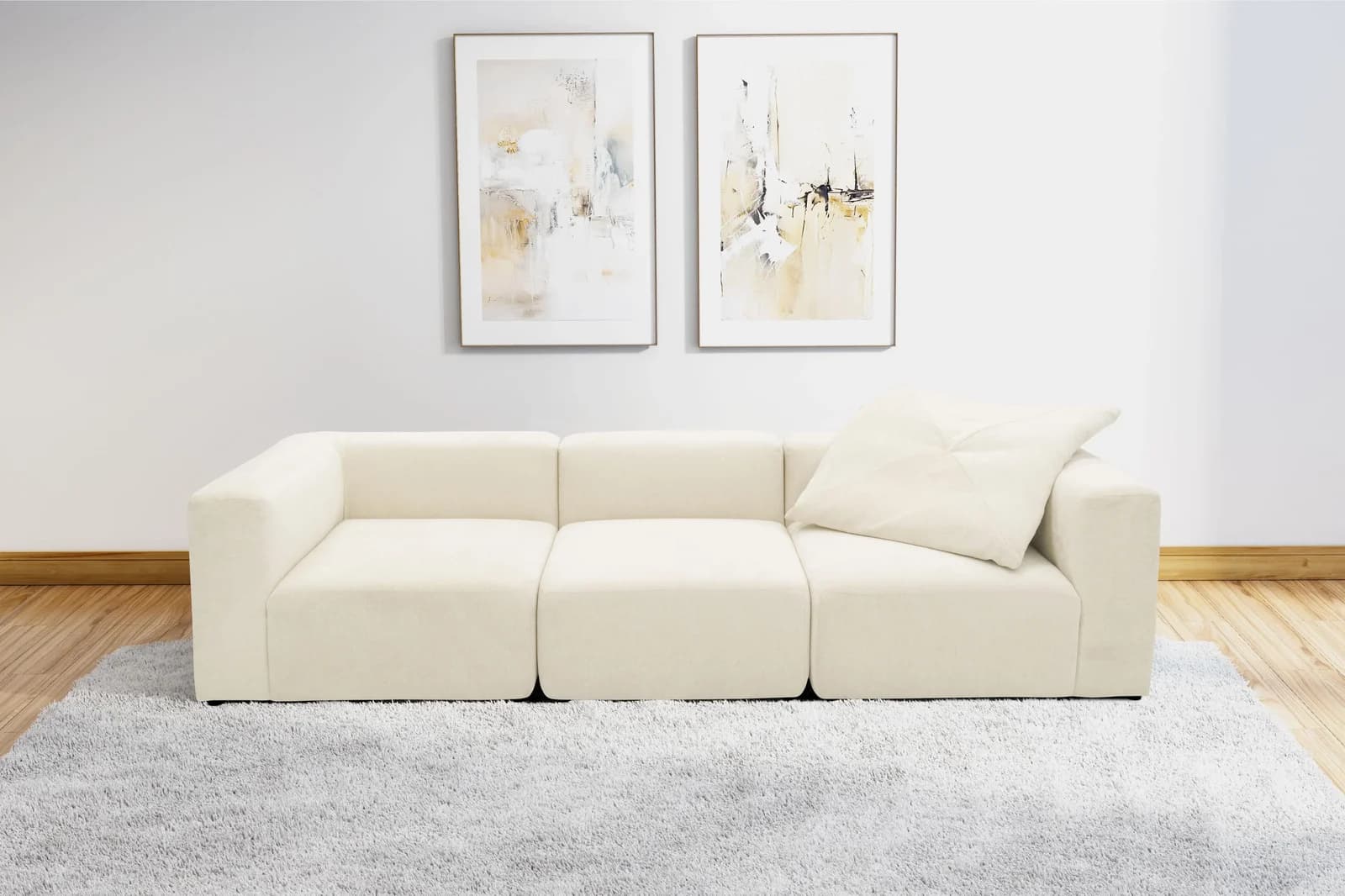 3-Sitzer Sofa Utvik Beige Home Affaire