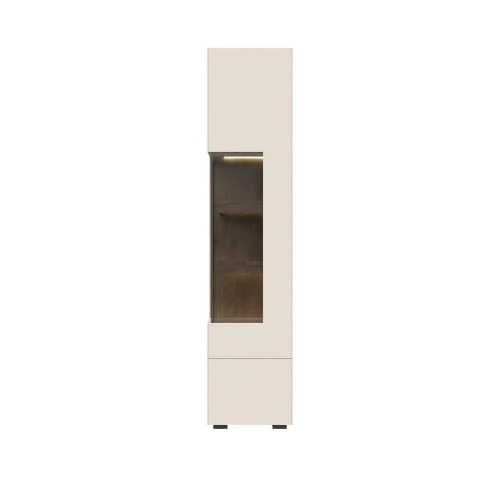 OTTO HOME Vitrine Sky45 Beige mit LED-Beleuchtung