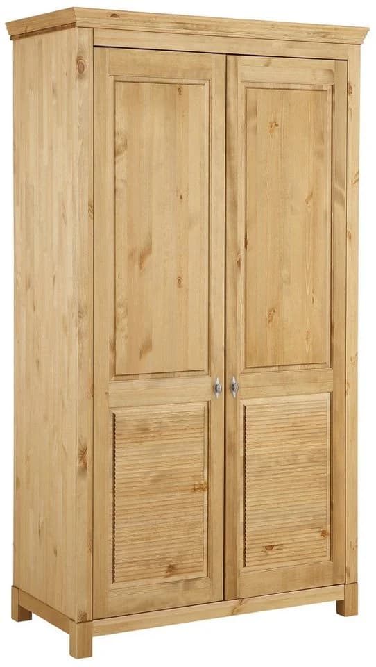 OTTO HOME Kleiderschrank Rauna Landhausstil Massivholz Kiefer