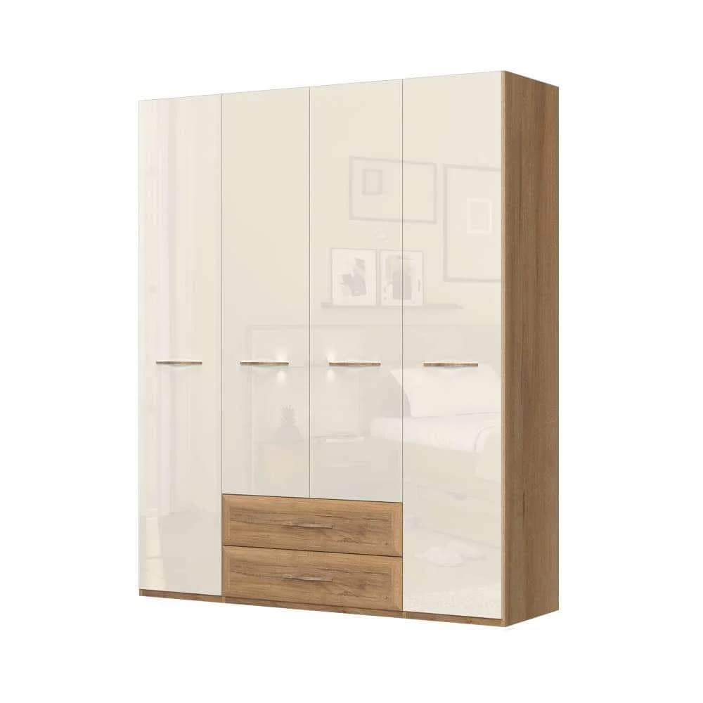 OTTO HOME Kleiderschrank Gala Beige Hochglanz FSC