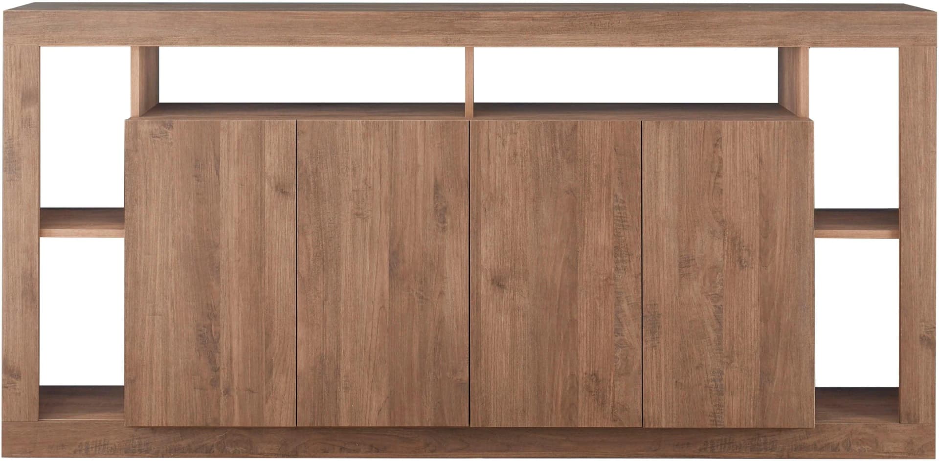 Home Affaire Sideboard Rimini Braun Holzstruktur 210cm