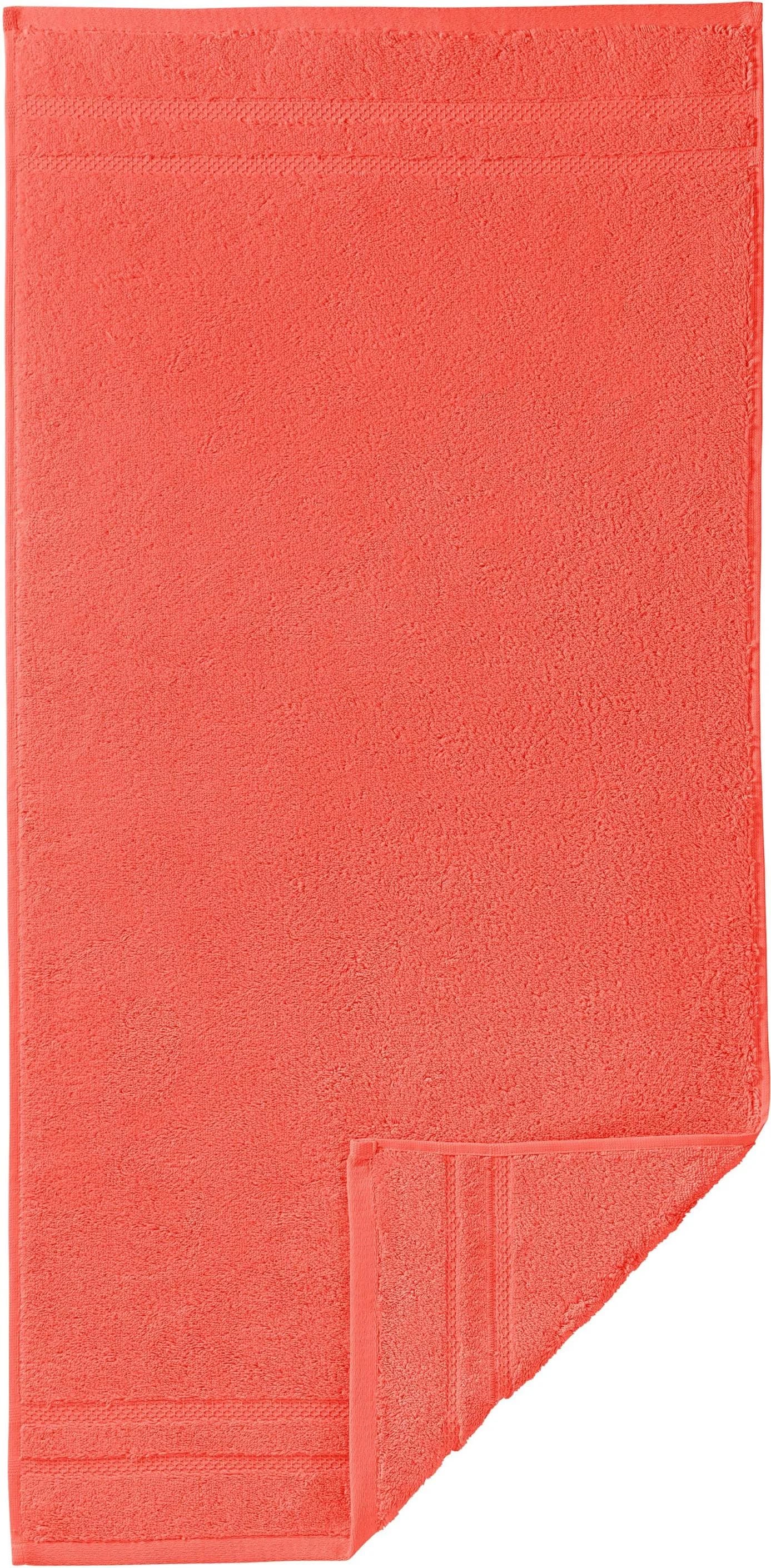 EGERIA Gästehandtücher Micro Touch Orange 3er Set