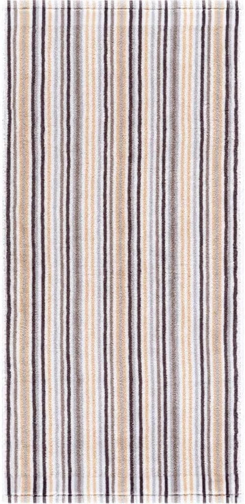 Egeria Handtücher Combi Stripes Grau 2er Set Walkfrottee