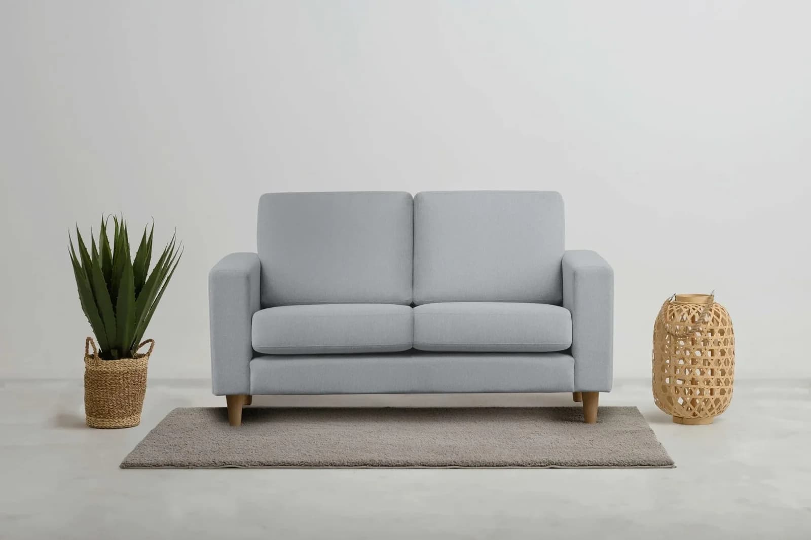 OTTO HOME Tvinno 2-Sitzer Sofa Grau Skandinavisch