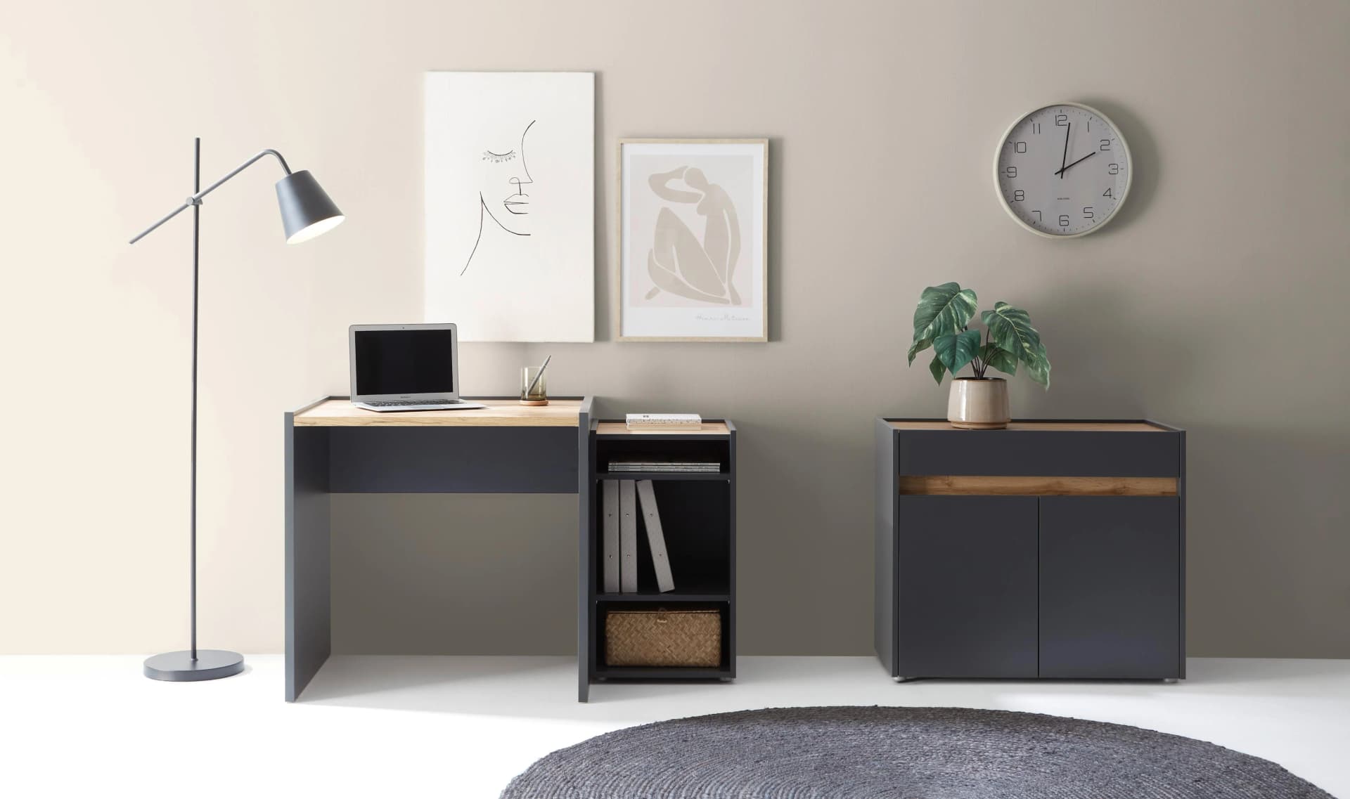Büromöbel-Set INOSIGN CITY/GiRON Modernes Design Home Office