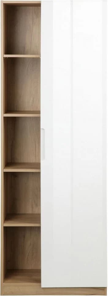 OTTO HOME Lund Aktenschrank Weiß Hochglanz 10 Fächer