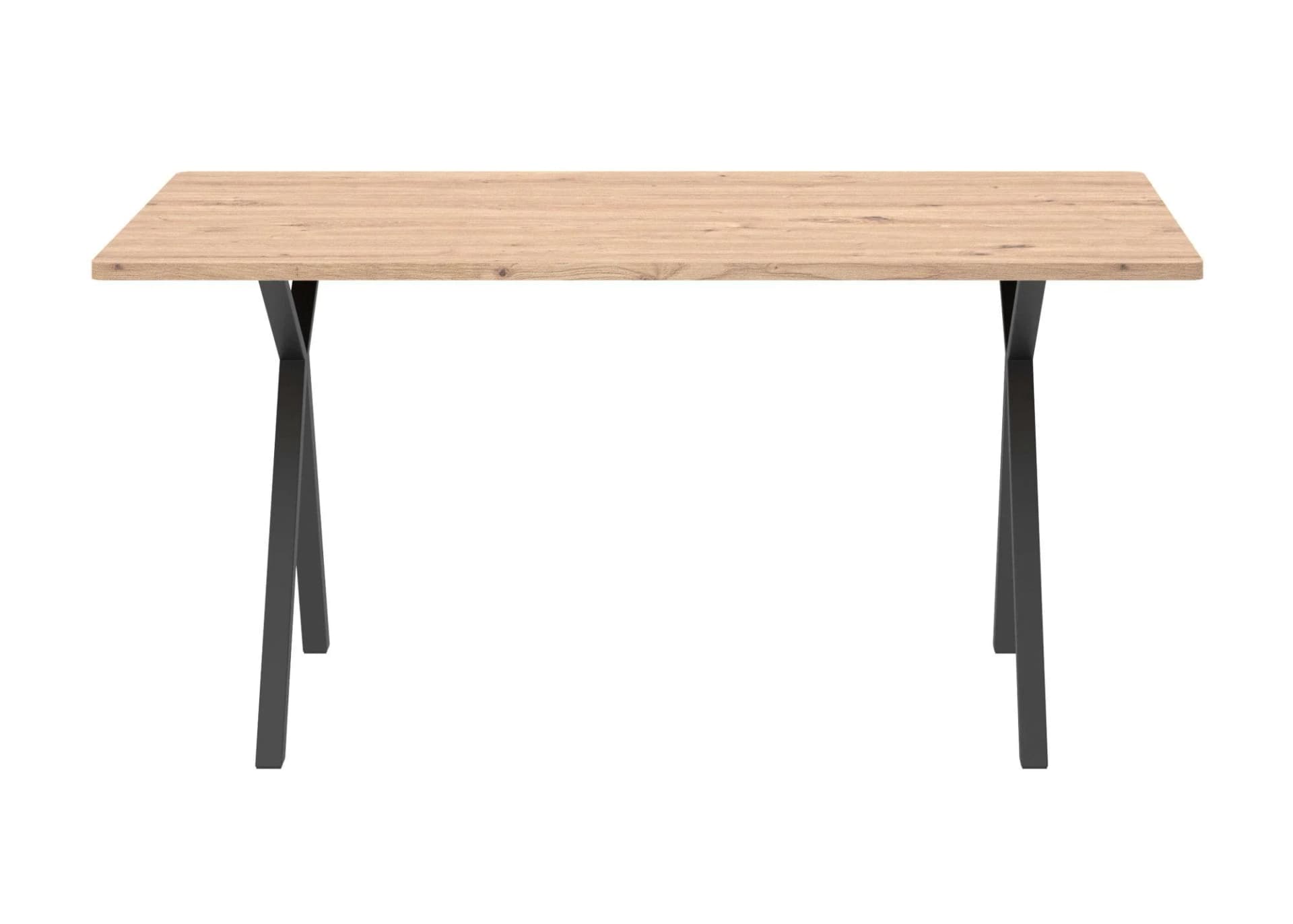 Esstisch HOME AFFAIRE Aretha Tisch, Esszimmertisch, Küchentisch, X-Gestell, 4 Metallbeine, Breite 160 cm, fix Tisch