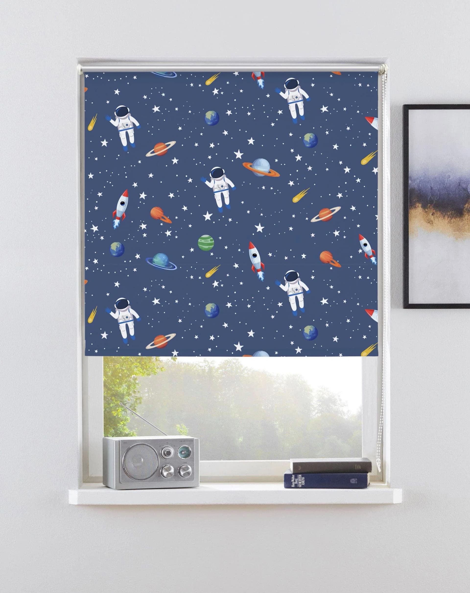 Rollo OTTO HOME Astronaut Kinderrollo Blau