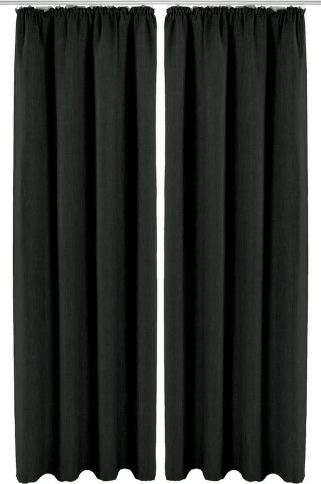 Bruno Banani Verdunkelungsvorhang Bela Anthrazit 130x145cm