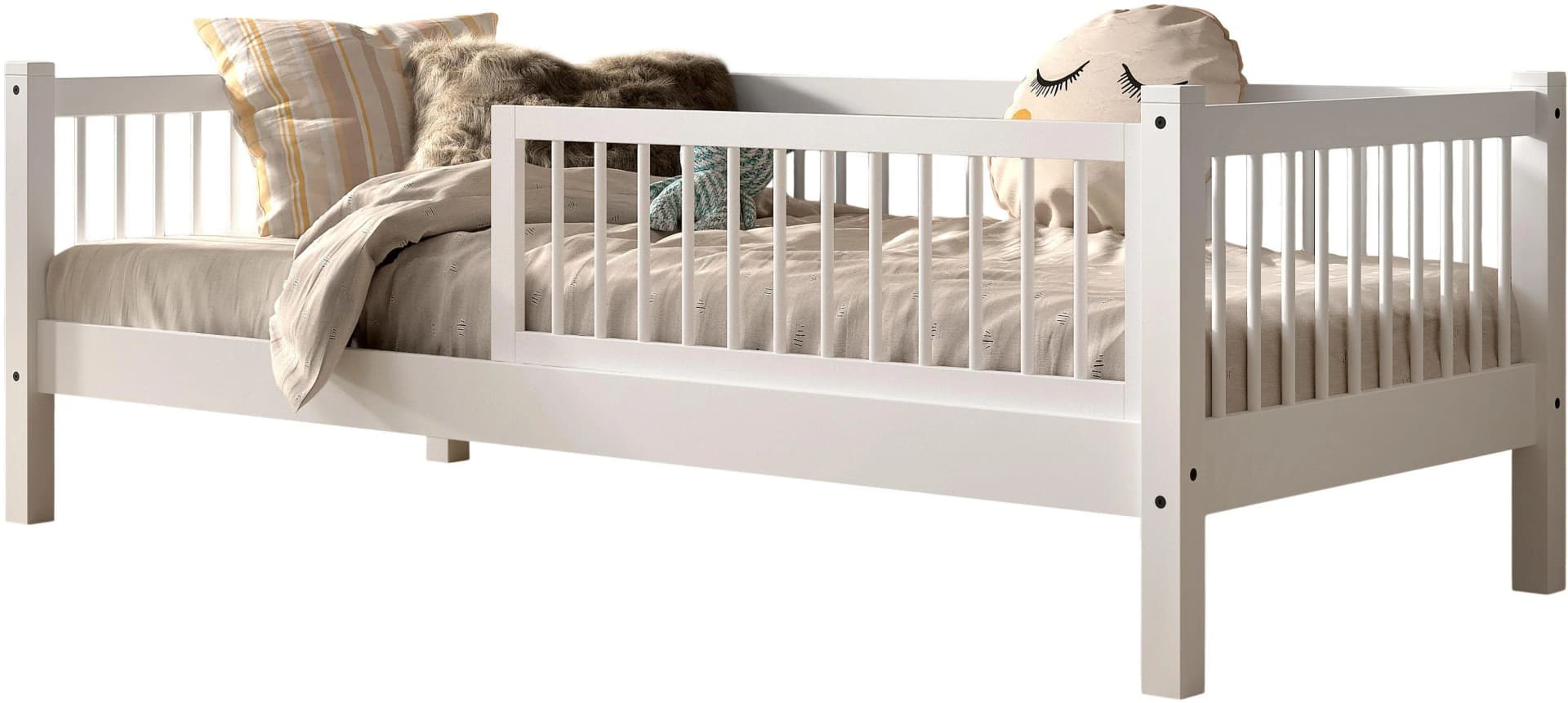 Home Affaire Daybett Forrest 90x200 Weiß Massivholz