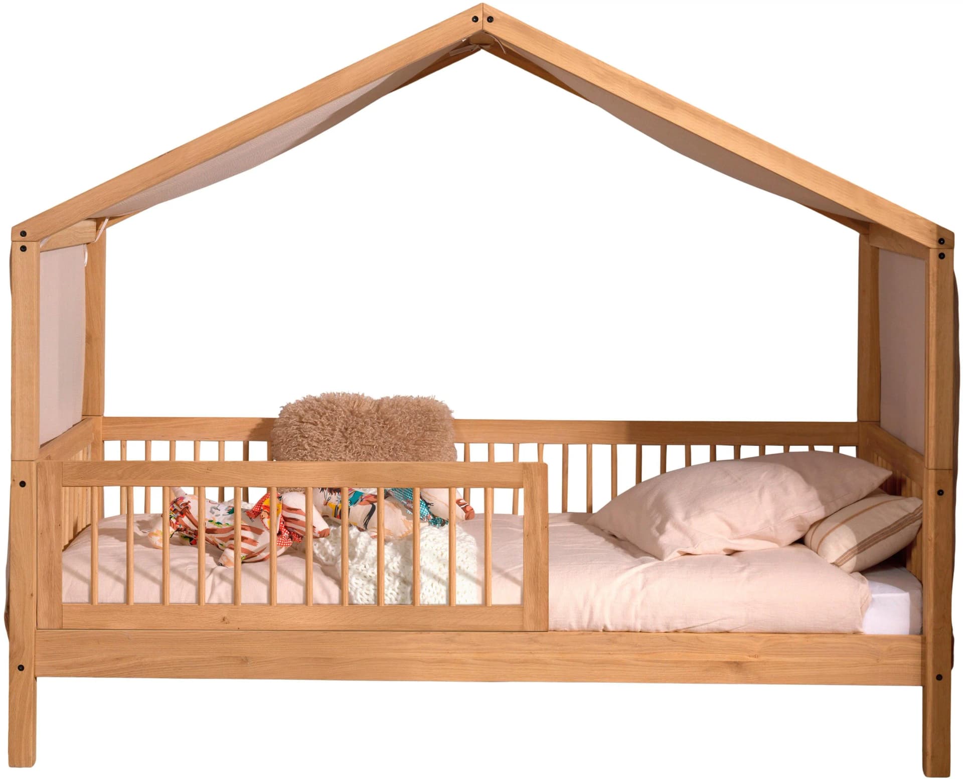 Home Affaire Hausbett Forrest Eiche mit Dach und Himmel