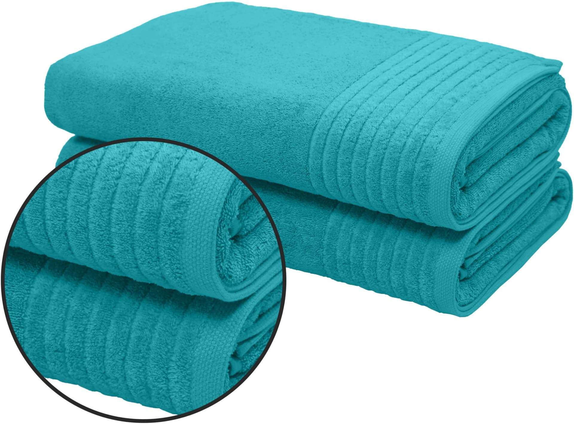 OTTO HOME Saunatuch Sanremo Premium 80x200cm Blau Frottier