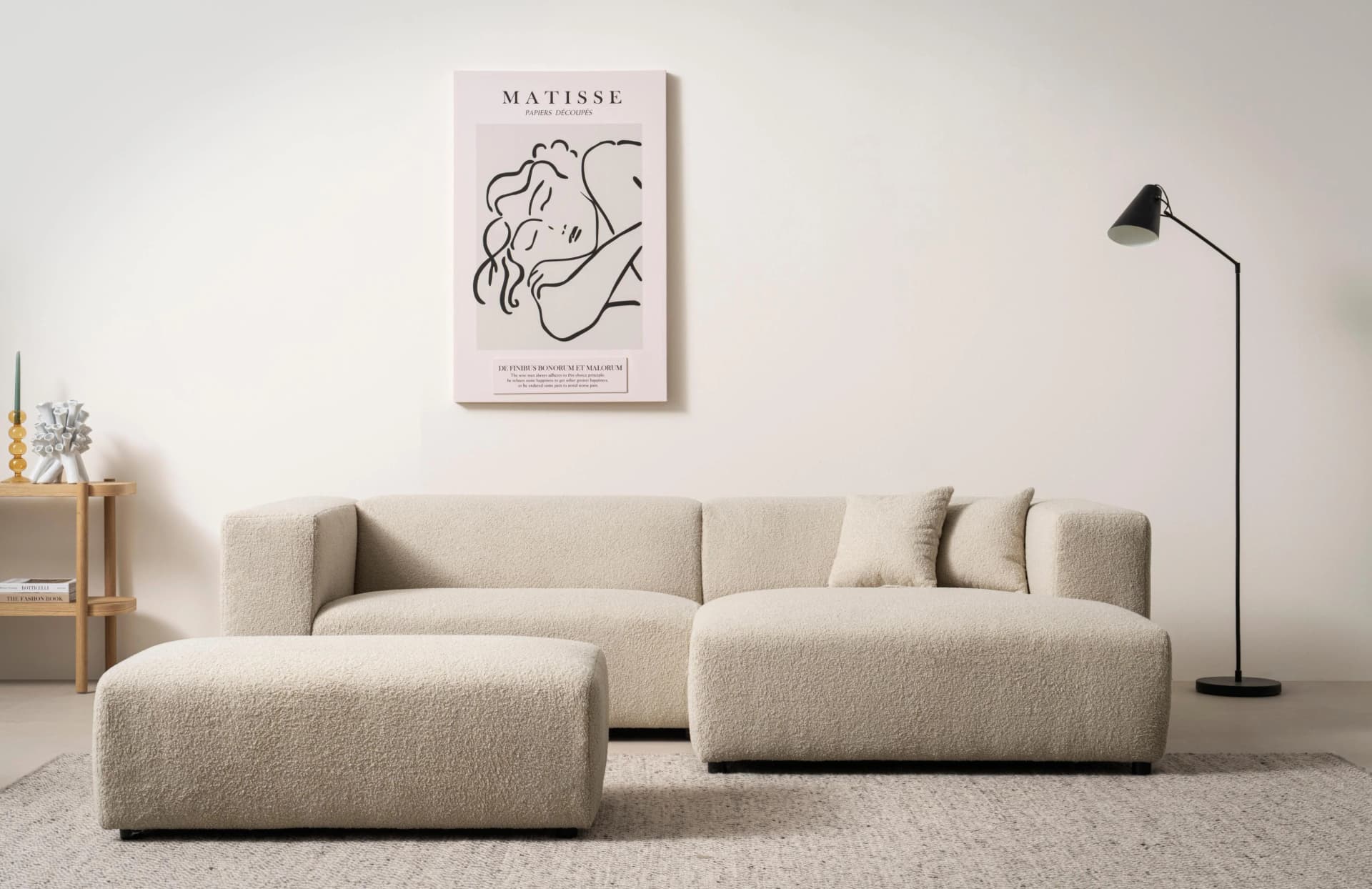 Home Affaire BAKELS Ecksofa-Set mit Hocker und Schlaffunktion in Braun