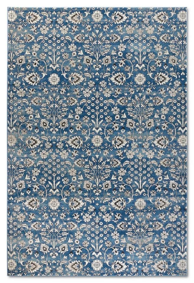 Villeroy & Boch Teppich Ernest Blau Orientalisch Vintage Kurzflor