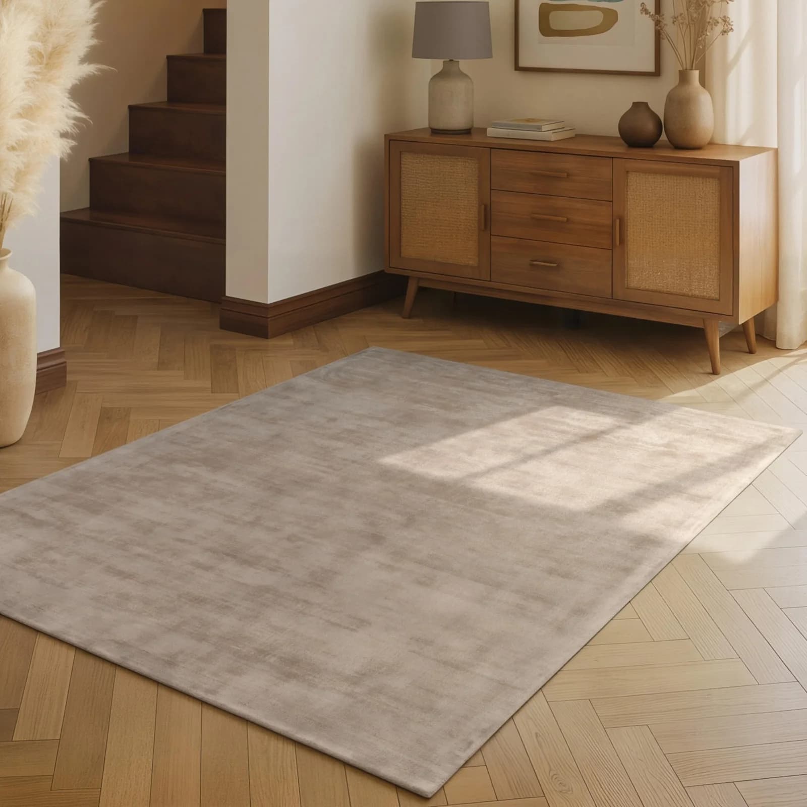 Teppich VIKOSA Jane Beige Viskose