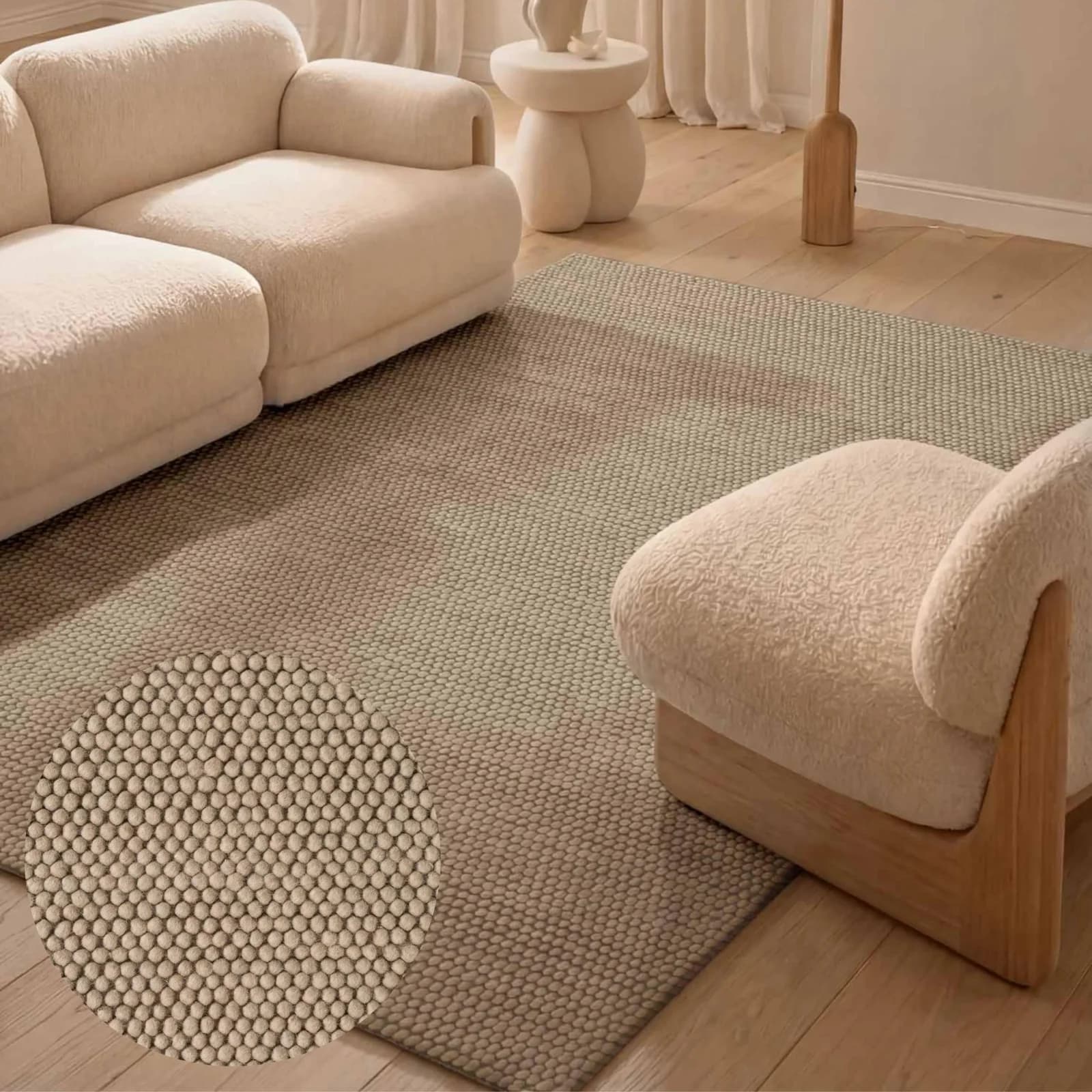 Wollteppich Diana Beige 120x170 cm Ted Baker