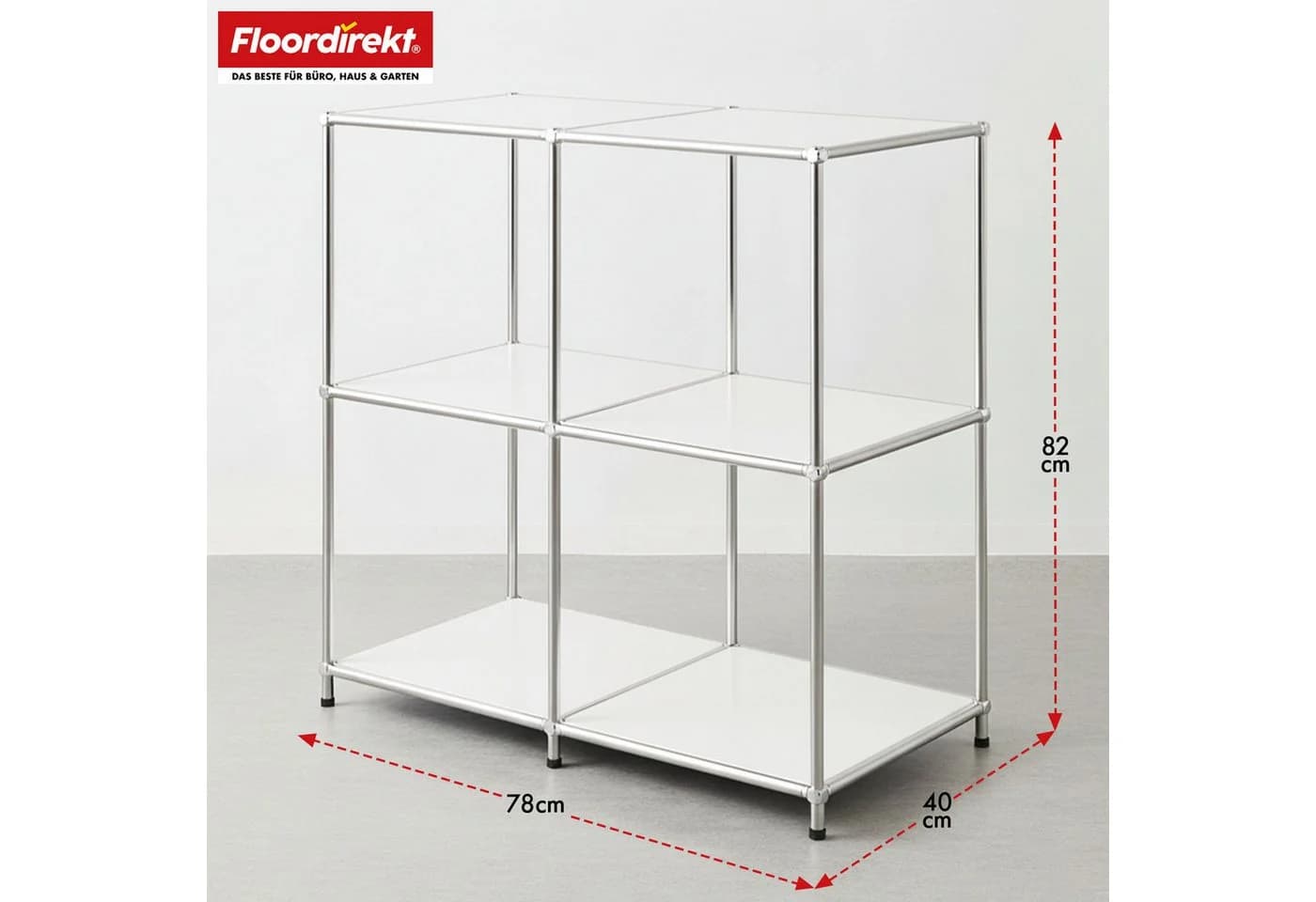 Floordirekt Sideboard Concept Epure MK-027 Metallregal