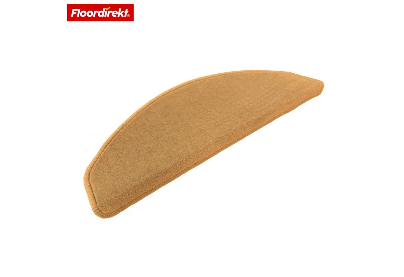 Floordirekt Stufenmatte Treppenmatte halbrund Wien Velours rutschfest