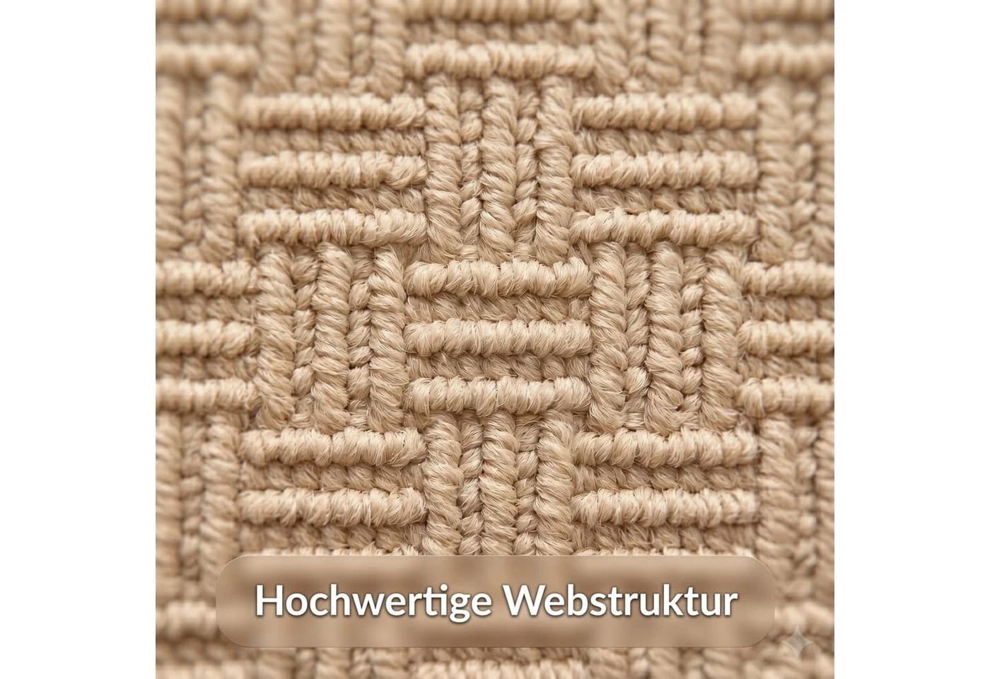 Floordirekt Läufer Monaco Beige Polypropylen Getuftete Kompaktschlinge