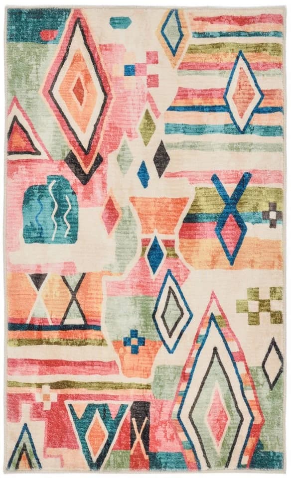 Gino Falcone Badematte Ariella Bunt Rauten Polyester