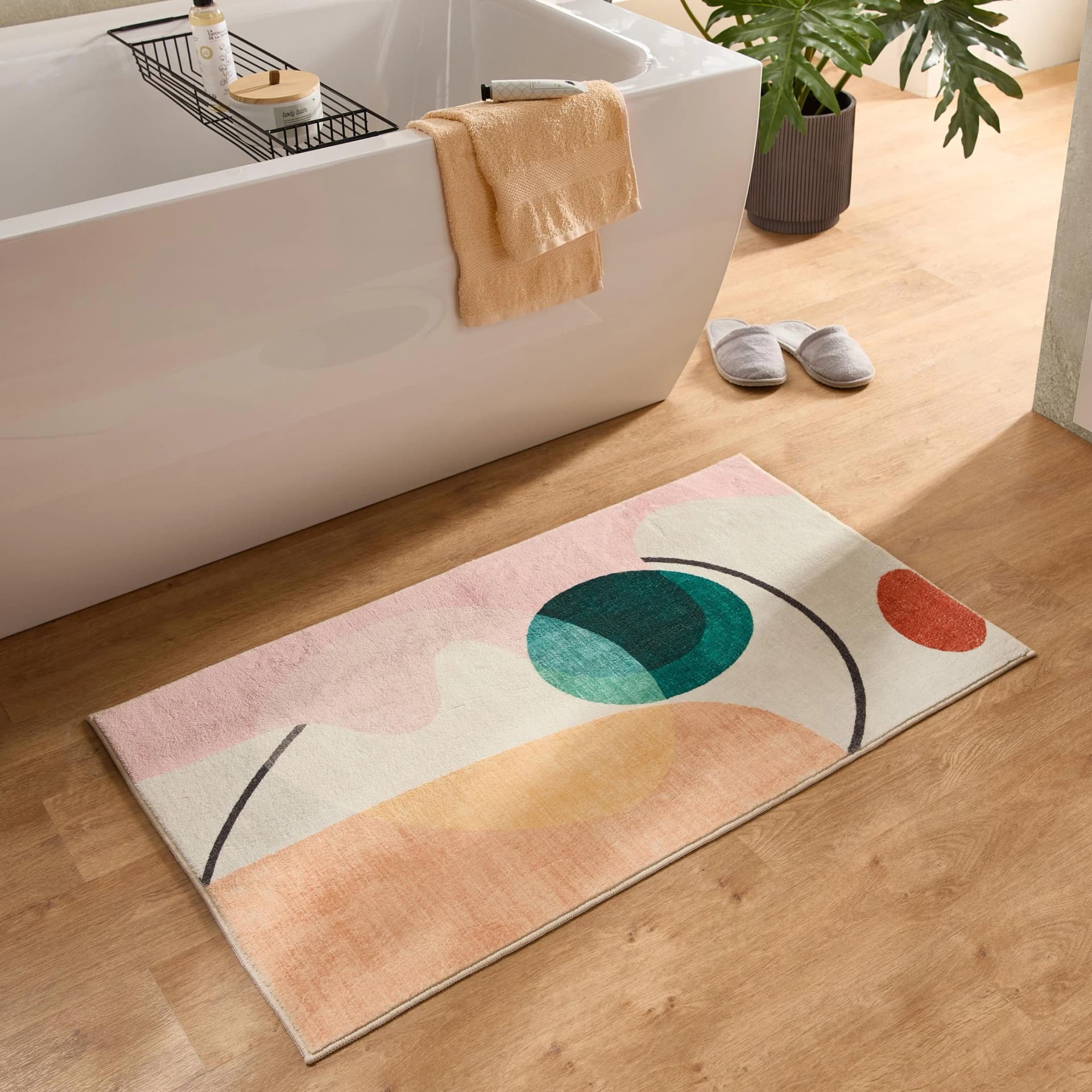 Gino Falcone Badematte Ariella Bunt Modern
