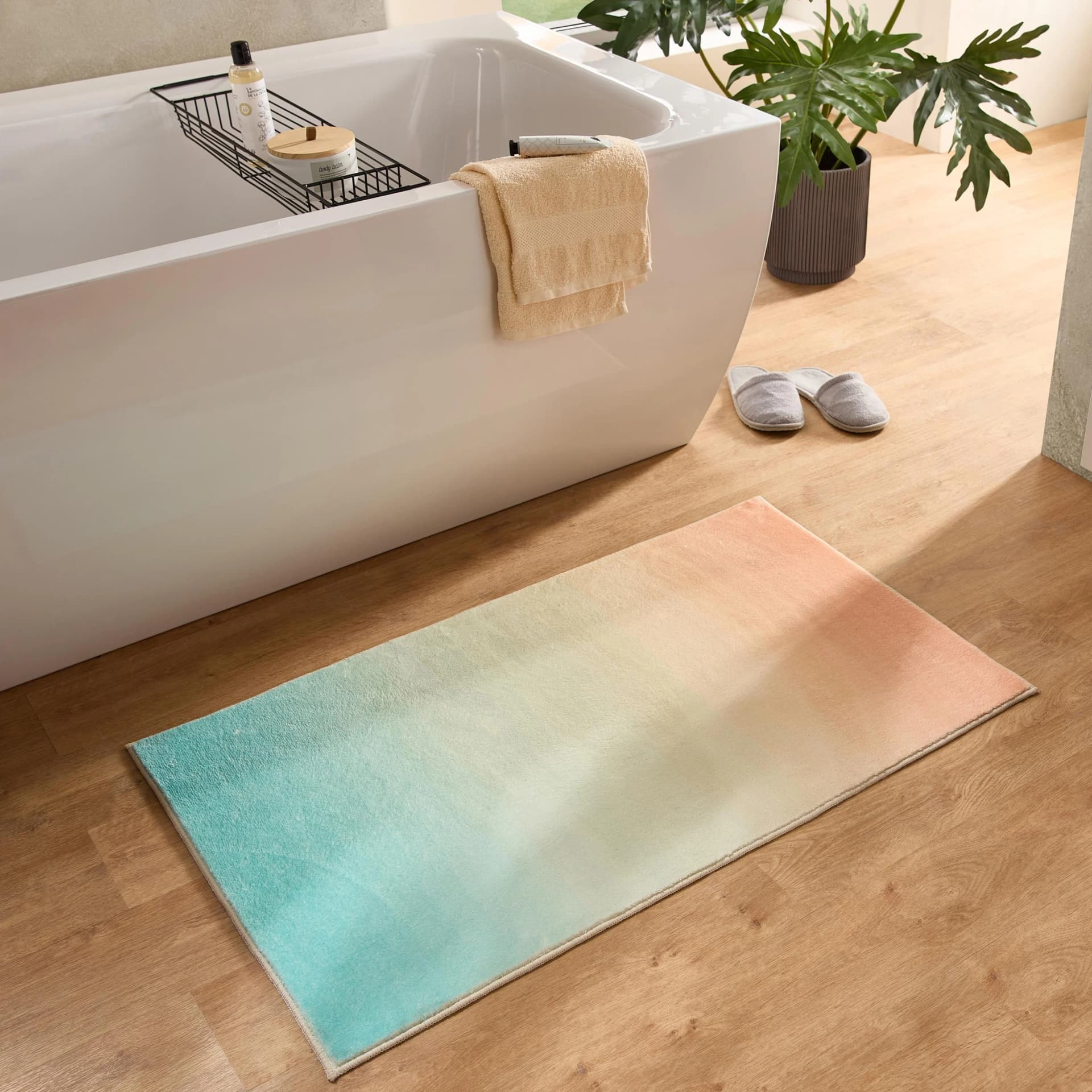 Badematte Gino Falcone Ariella Multi Pastell Modern